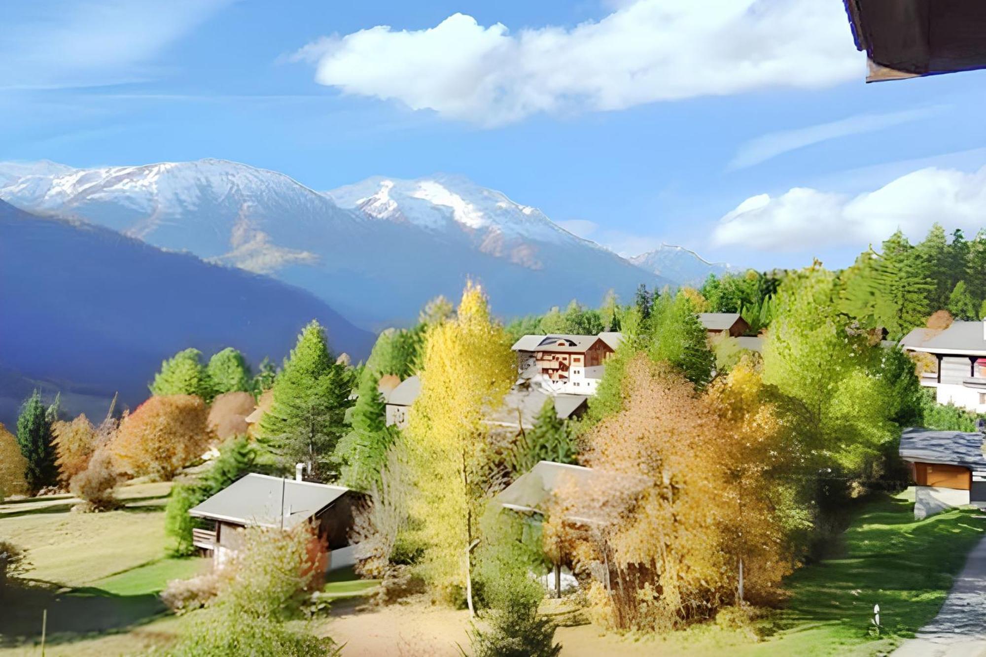 Modern Apartment With Mountain View Bellwald 80 M² Balcony 外观 照片