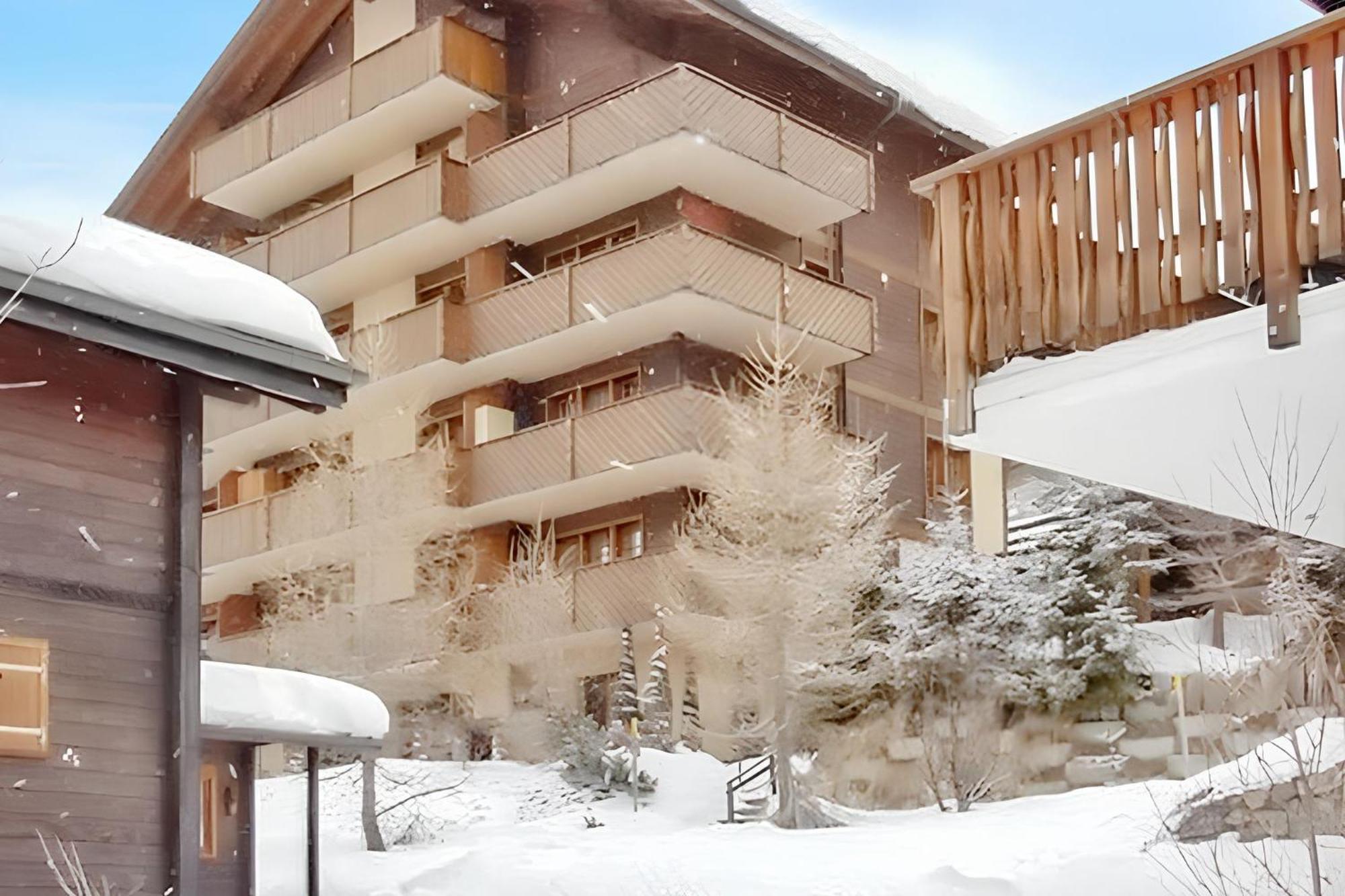 Modern Apartment With Mountain View Bellwald 80 M² Balcony 外观 照片
